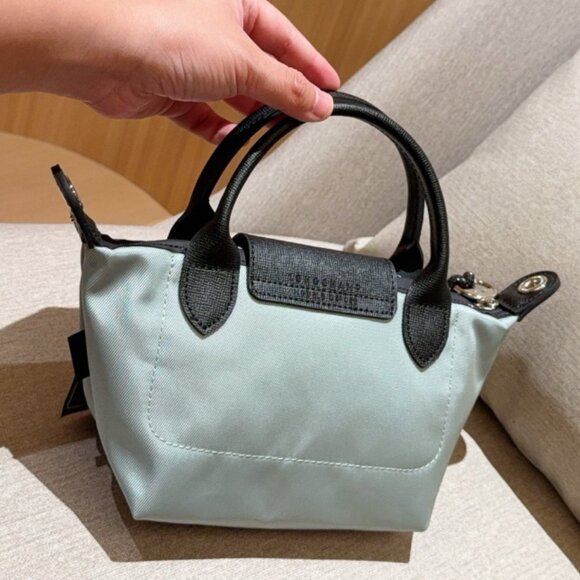 Longchamp BaoEnergy Mini Dumpling BaoLongchamp BaoEco-friendly Verbena Green - Picture 3 of 4